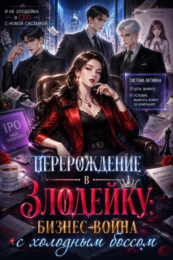 Перерождение в злодейку: бизнес-война с холодным боссом