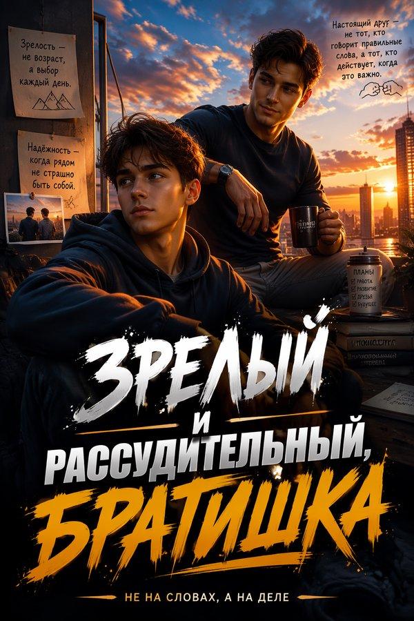 Зрелый и рассудительный, братишка