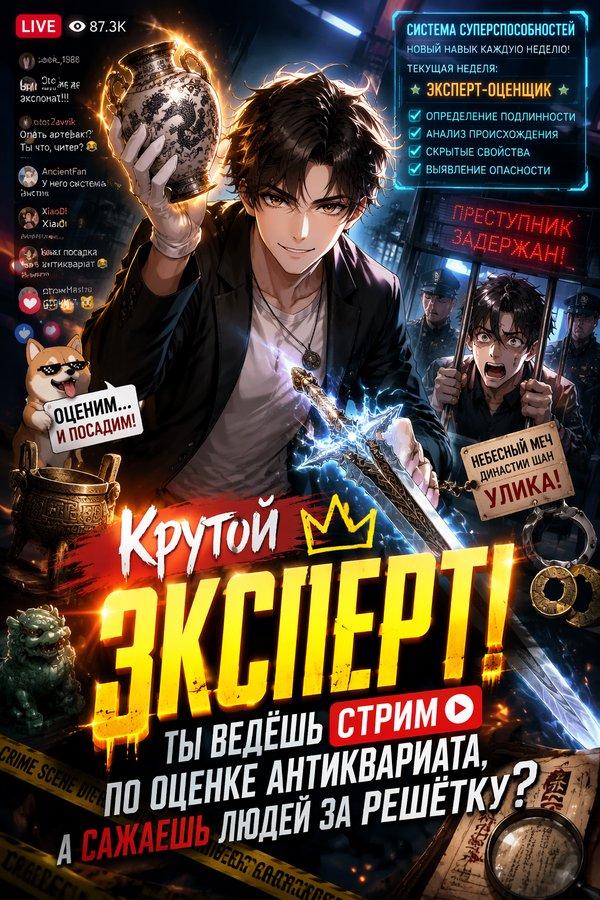 Крутой эксперт! Ты ведёшь стрим по оценке антиквариата, а сажаешь людей за решётку?