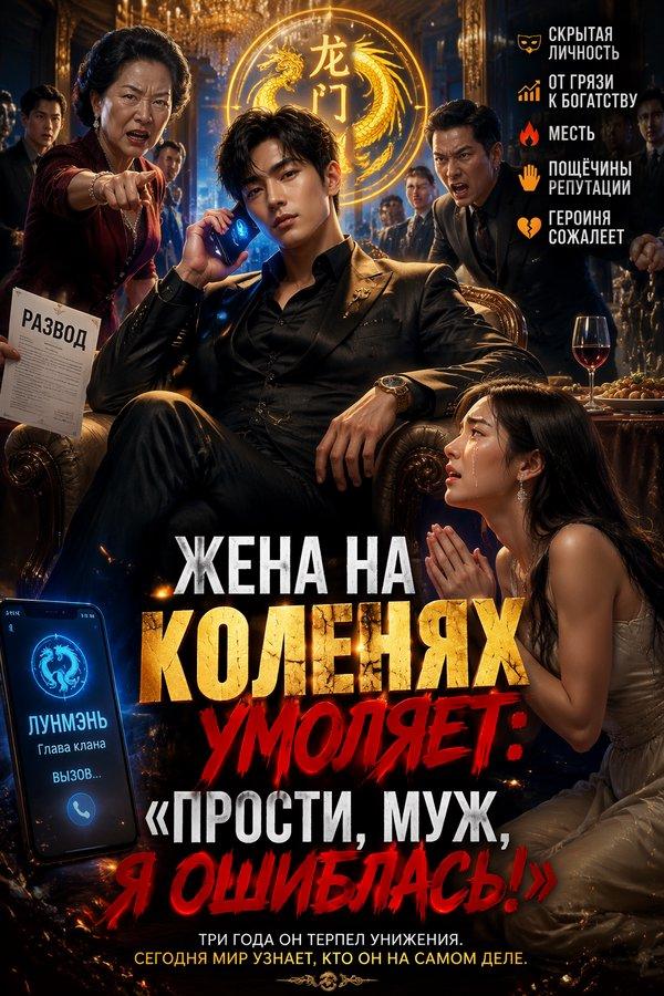 Жена на коленях умоляет: «Прости, муж, я ошиблась!