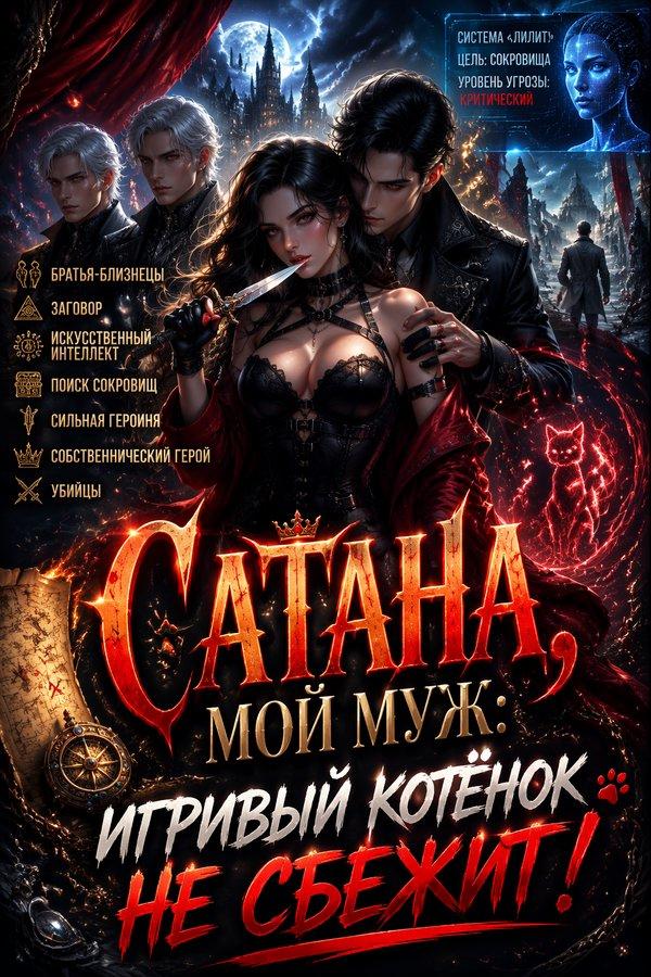 Сатана, мой муж: игривый котёнок не сбежит!