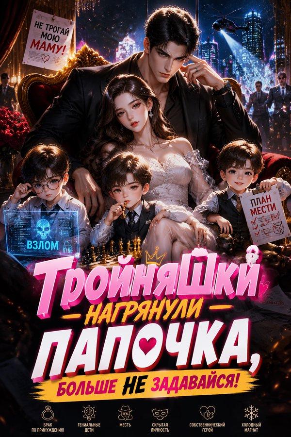 Тройняшки нагрянули — папочка, больше не задавайся!