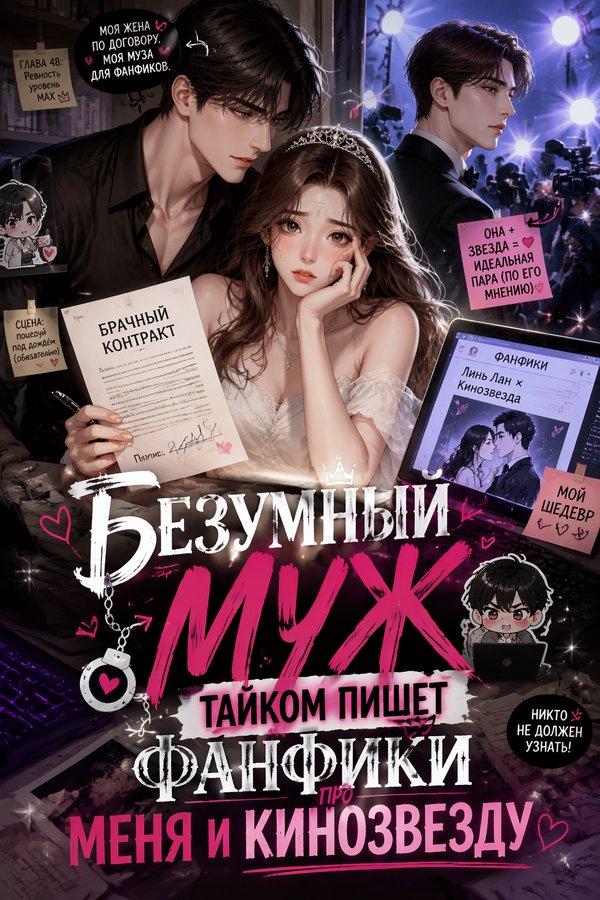 Безумный муж тайком пишет фанфики про меня и кинозвезду