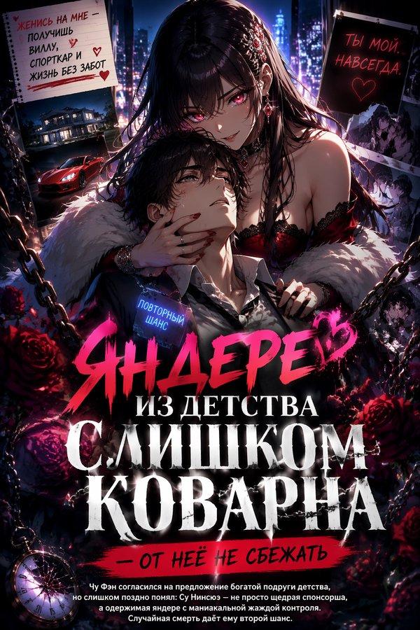 Яндере из детства слишком коварна — от неё не сбежать
