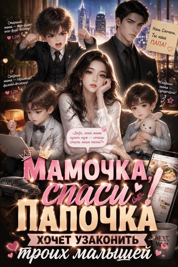 Мамочка, спаси! Папочка хочет узаконить троих малышей