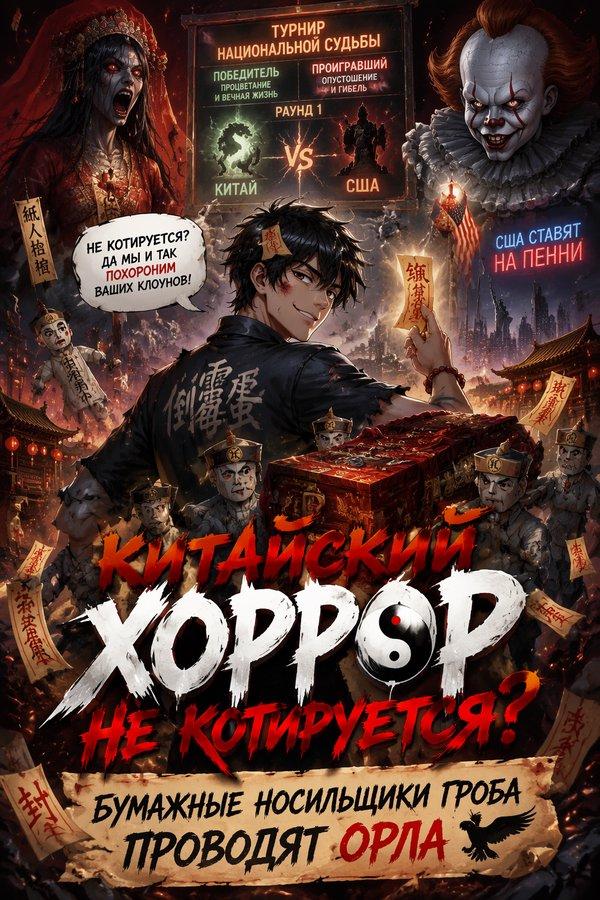 Китайский хоррор не котируется? Бумажные носильщики гроба проводят Орла