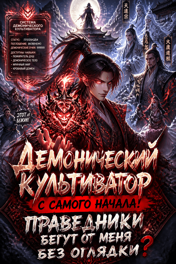 Демонический культиватор с самого начала! Праведники бегут от меня без оглядки?