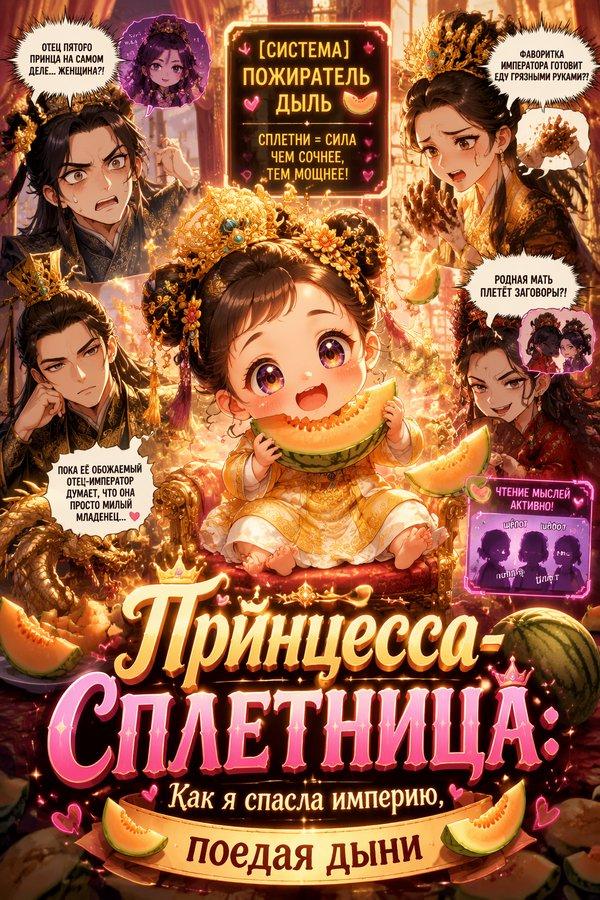 Принцесса-сплетница: Как я спасла империю, поедая дыни