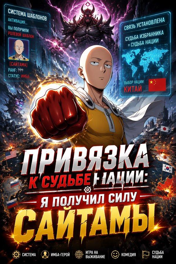 Привязка к судьбе нации: я получил силу Сайтамы