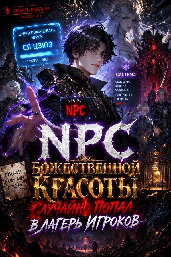 NPC божественной красоты случайно попал в лагерь игроков