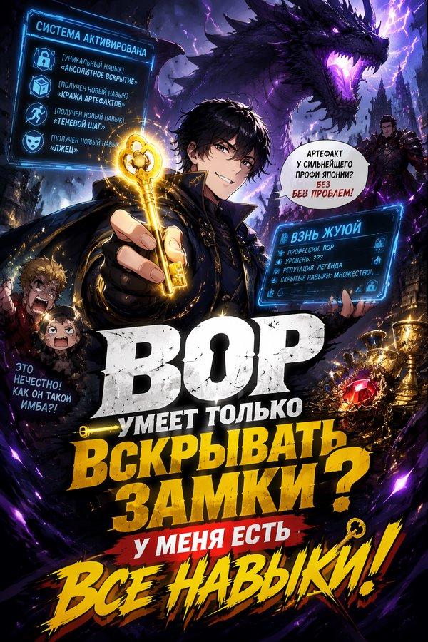 Вор умеет только вскрывать замки? У меня есть все навыки!