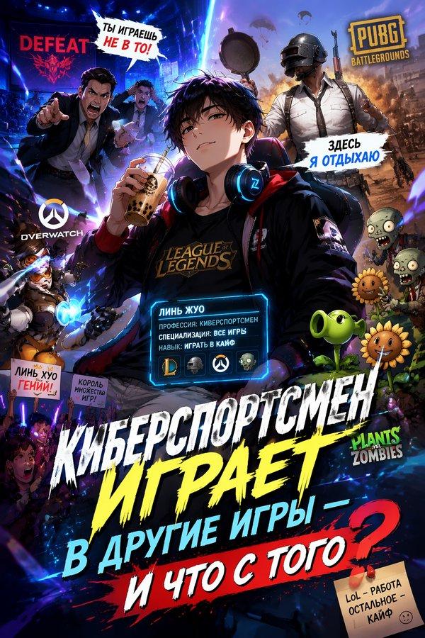 Киберспортсмен играет в другие игры — и что с того?