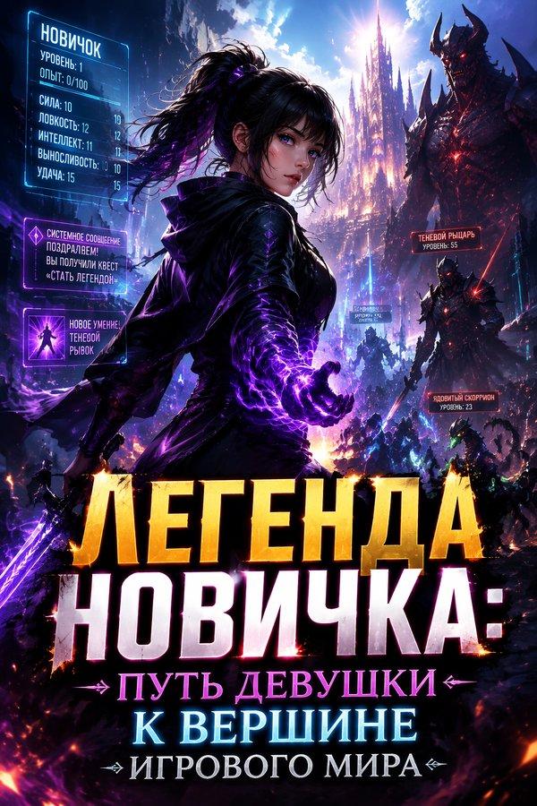 Легенда новичка: Путь девушки к вершине игрового мира
