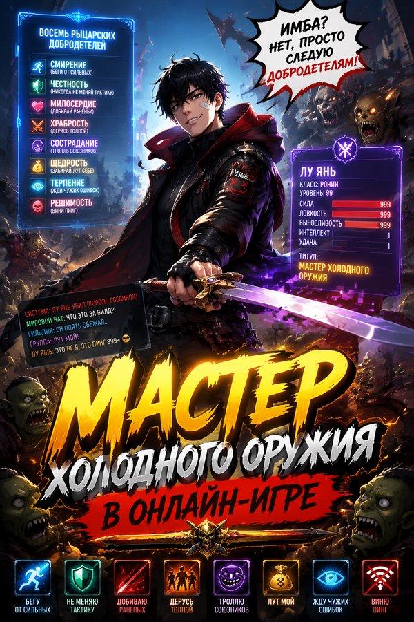 Мастер холодного оружия в онлайн-игре