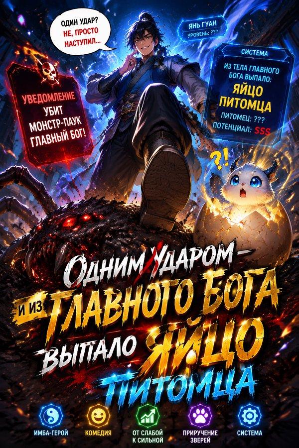 Одним ударом — и из Главного Бога выпало яйцо питомца