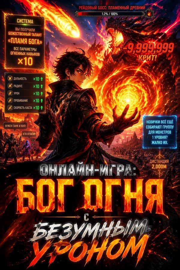 Онлайн-игра: Бог Огня с безумным уроном