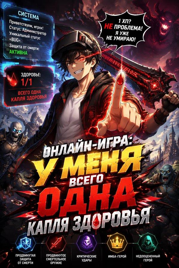 Онлайн-игра: У меня всего одна капля здоровья
