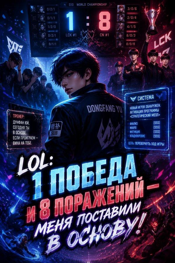LOL: 1 победа и 8 поражений — меня поставили в основу!