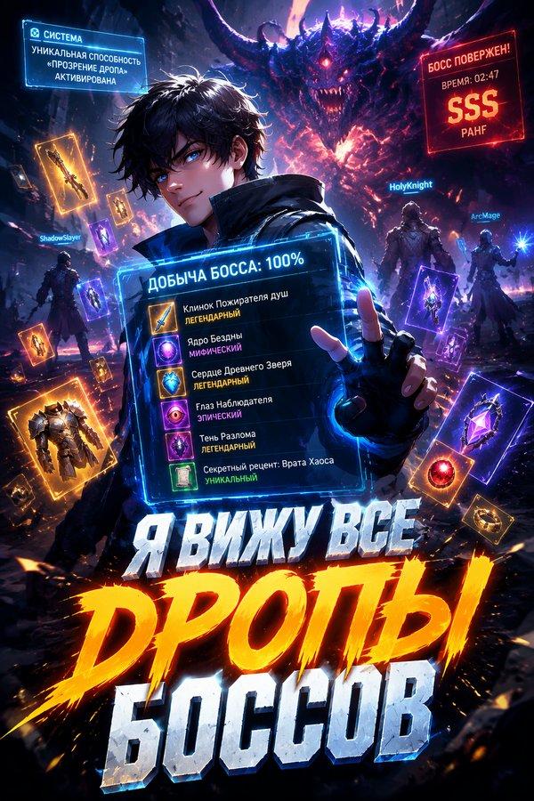 Я вижу все дропы боссов