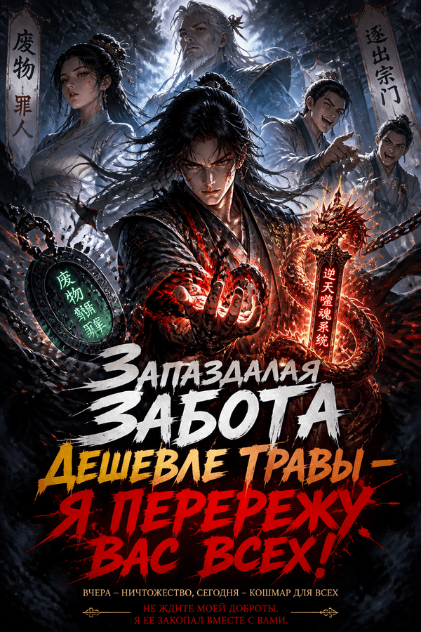 Запоздалая забота дешевле травы — я перережу вас всех!