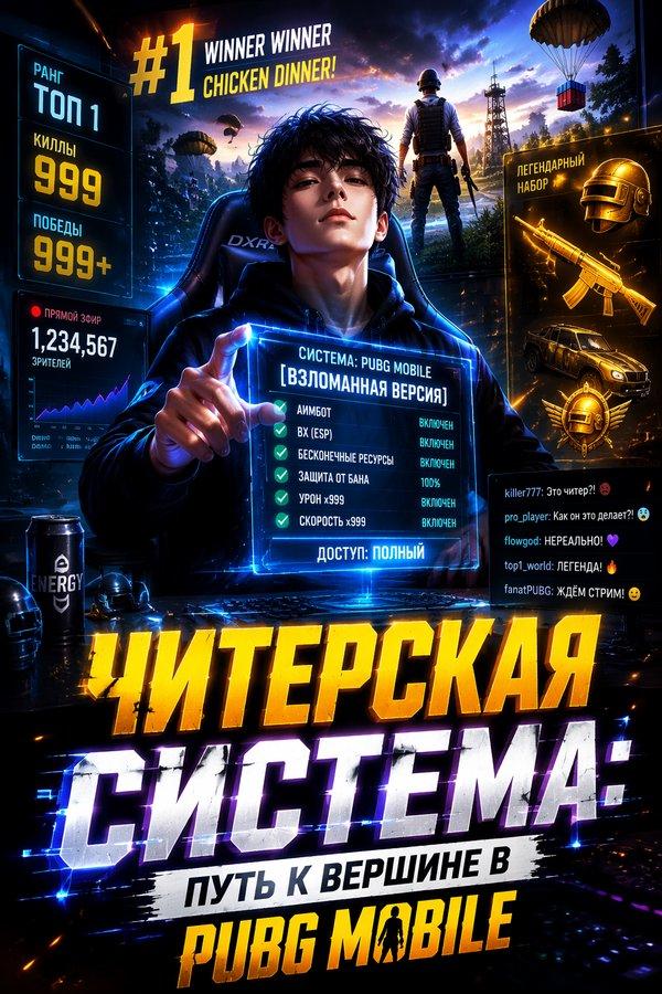 Читерская система: Путь к вершине в PUBG Mobile