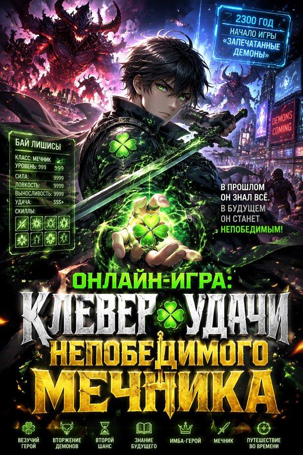Онлайн-игра: Клевер удачи непобедимого мечника