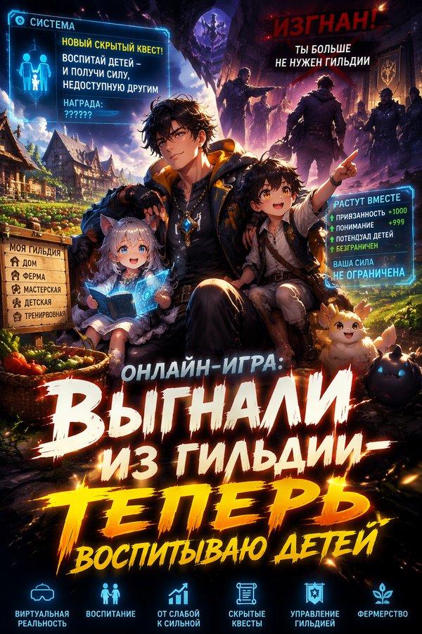 Онлайн-игра: Выгнали из гильдии — теперь воспитываю детей