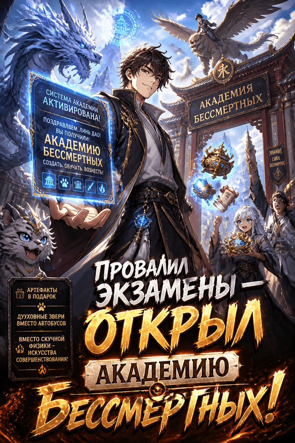 Провалил экзамены — открыл академию бессмертных!