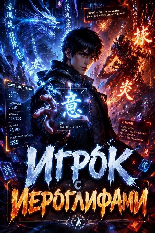 Игрок с иероглифами