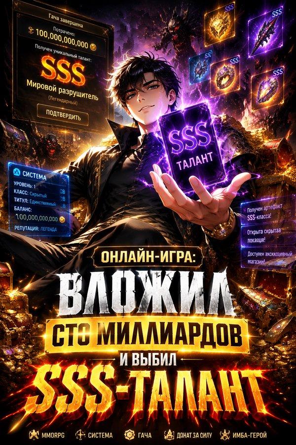 Онлайн-игра: Вложил сто миллиардов и выбил SSS-талант