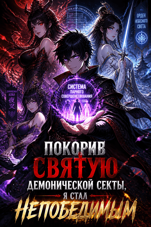 Покорив святую демонической секты, я стал непобедимым