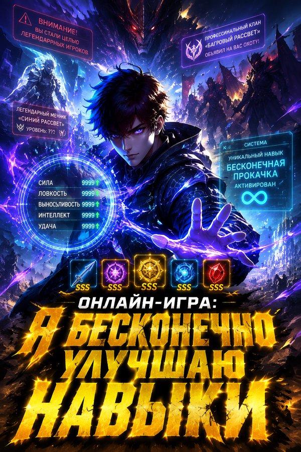 Онлайн-игра: Я бесконечно улучшаю навыки