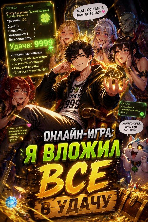Онлайн-игра: Я вложил ВСЁ в удачу