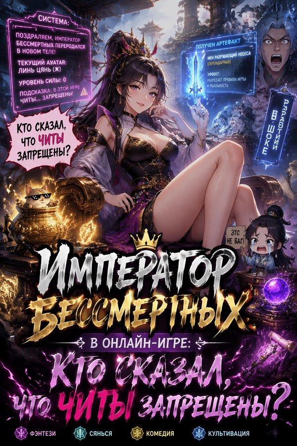 Император бессмертных в онлайн-игре: Кто сказал, что читы запрещены?