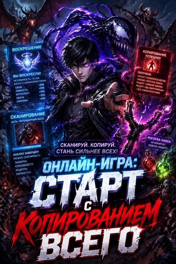 Онлайн-игра: Старт с копированием всего