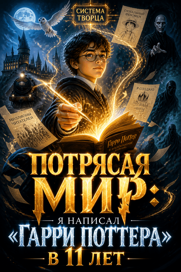 Потрясая мир: я написал «Гарри Поттера» в 11 лет