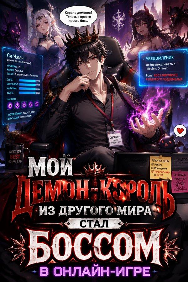 Мой демон-король из другого мира стал боссом в онлайн-игре