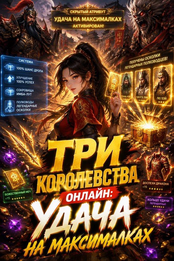 Три королевства онлайн: Удача на максималках
