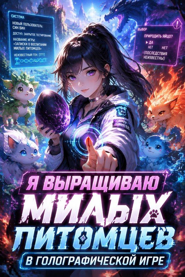 Я выращиваю милых питомцев в голографической игре