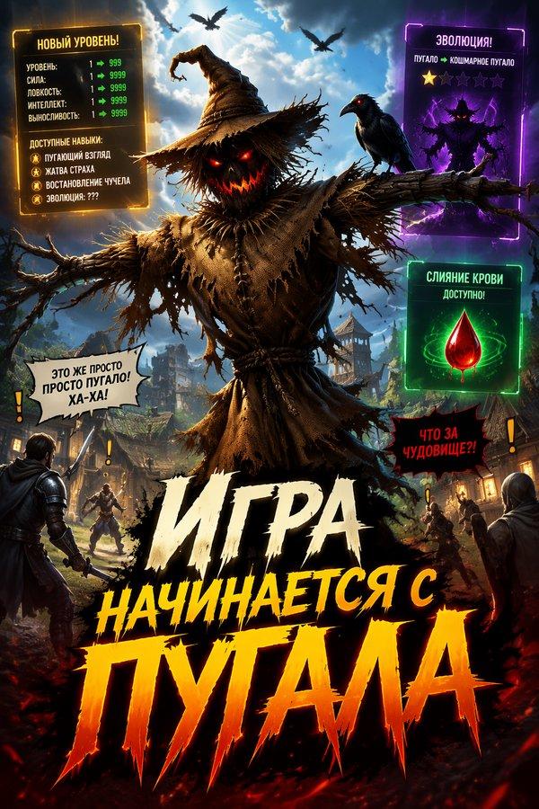 Игра начинается с Пугала