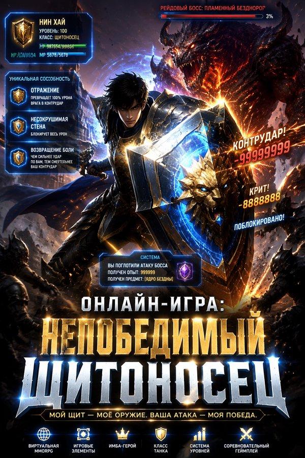 Онлайн-игра: Непобедимый щитоносец