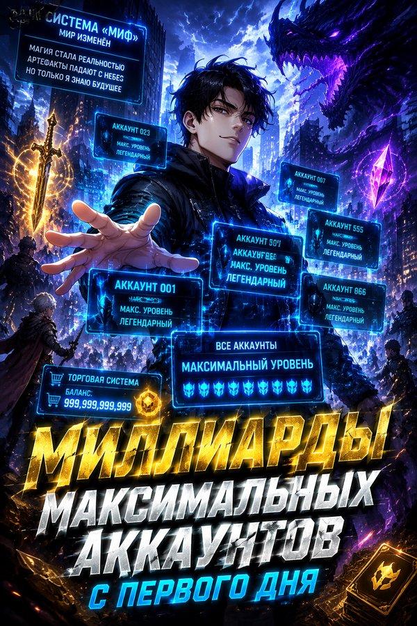 Миллиарды максимальных аккаунтов с первого дня