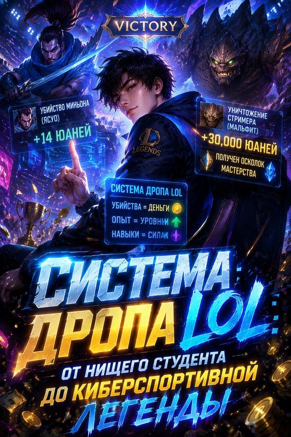 Система дропа LOL: от нищего студента до киберспортивной легенды