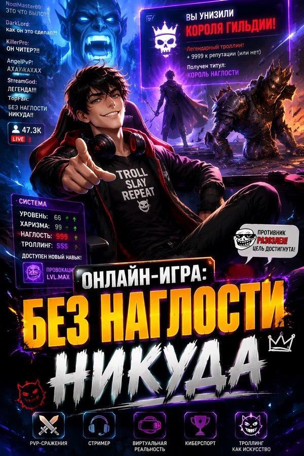 Онлайн-игра: Без наглости никуда