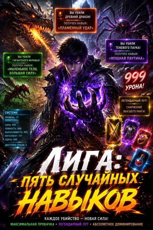 Лига: Пять случайных навыков