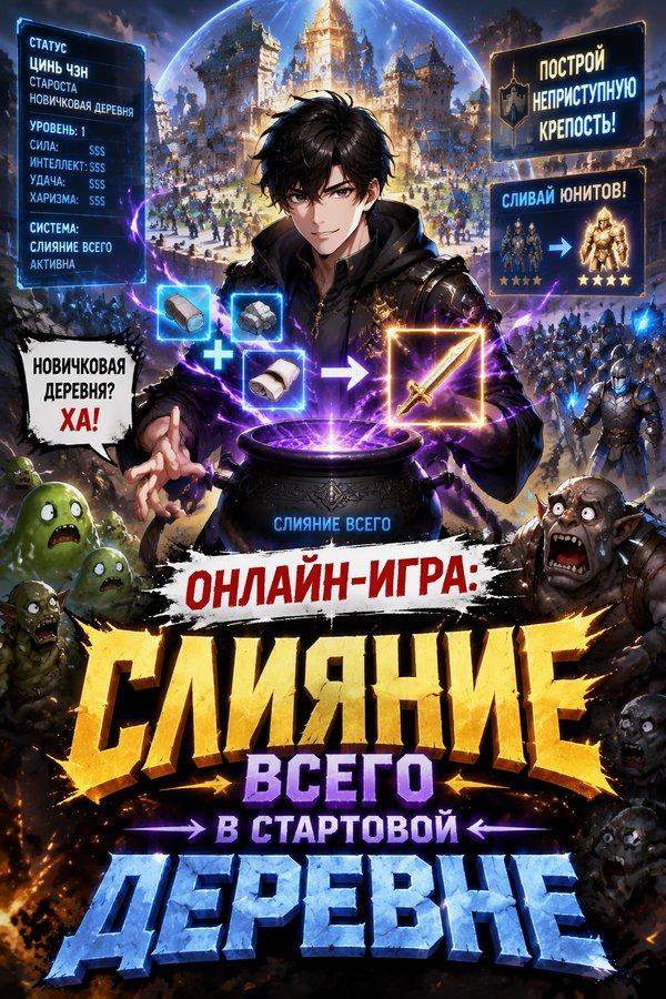 Онлайн-игра: Слияние всего в стартовой деревне
