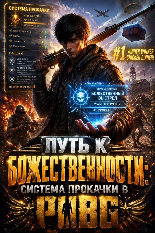 Путь к божественности: Система прокачки в PUBG
