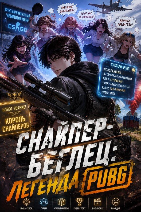 Снайпер-беглец: Легенда PUBG