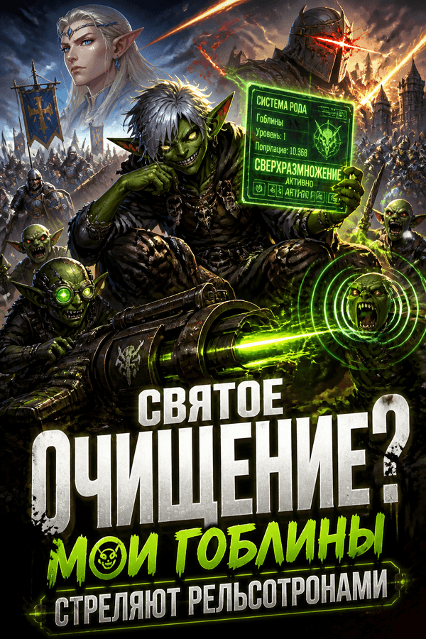 Святое очищение? Мои гоблины стреляют рельсотронами