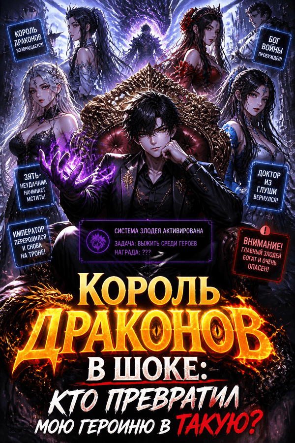 Король Драконов в шоке: кто превратил мою героиню в такую?